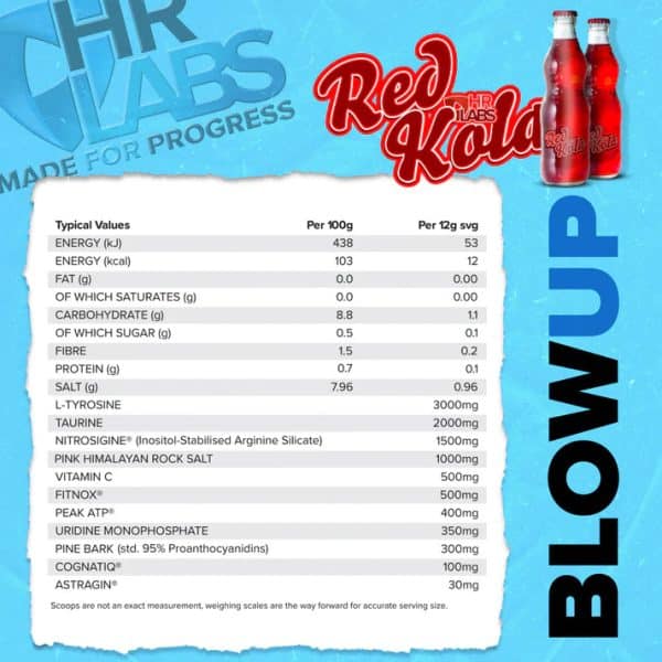 HR Labs Blow Up Pre Workout