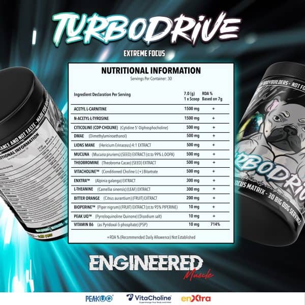 TURBODRIVE Pre Workout