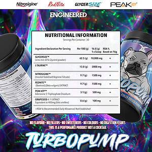 TURBOPUMP Pre Workout