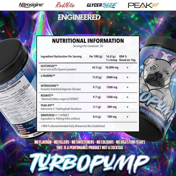 TURBOPUMP Pre Workout